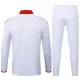 FC Bayern Munich Sweat d'Entraînement Homme 2024-25 Quart-Zip Blanche