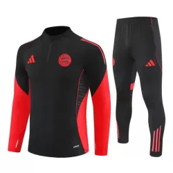 FC Bayern Munich Sweat d'Entraînement Homme 2025-26 Quart-Zip Noire FC Bayern Munich Sweat d'Entraînement Homme 2025-26 Quart-Zip Noire