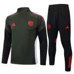FC Bayern Munich Sweat d'Entraînement Homme 2025-26 Quart-Zip Verte