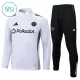 Inter Miami CF Sweat d'Entraînement Enfant 2025-26 Quart-Zip Blanche Inter Miami CF Sweat d'Entraînement Enfant 2025-26 Quart-Zip Blanche