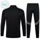 Inter Miami CF Sweat d'Entraînement Enfant 2025-26 Quart-Zip Noire