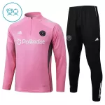 Inter Miami CF Sweat d'Entraînement Enfant 2025-26 Quart-Zip Rose