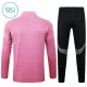 Inter Miami CF Sweat d'Entraînement Enfant 2025-26 Quart-Zip Rose