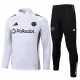 Inter Miami CF Sweat d'Entraînement Homme 2025-26 Quart-Zip Blanche Inter Miami CF Sweat d'Entraînement Homme 2025-26 Quart-Zip Blanche