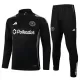 Inter Miami CF Sweat d'Entraînement Homme 2025-26 Quart-Zip Noire Inter Miami CF Sweat d'Entraînement Homme 2025-26 Quart-Zip Noire