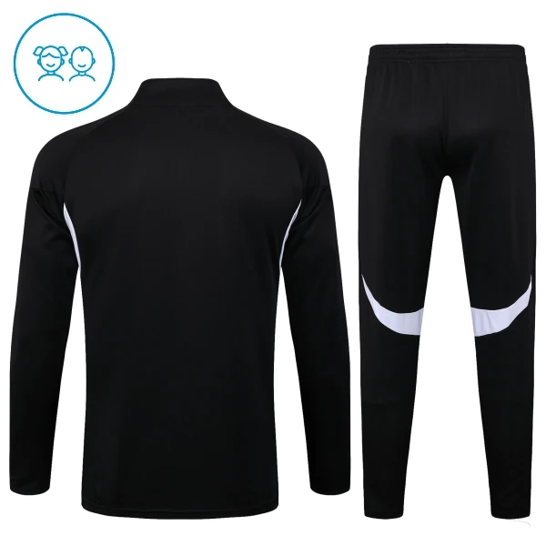 Liverpool Sweat d'Entraînement Enfant 2024-25 Quart-Zip Noire