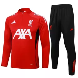 Liverpool Sweat d'Entraînement Homme 2024-25 Quart-Zip Rouge Liverpool Sweat d'Entraînement Homme 2024-25 Quart-Zip Rouge