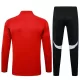 Liverpool Sweat d'Entraînement Homme 2024-25 Quart-Zip Rouge