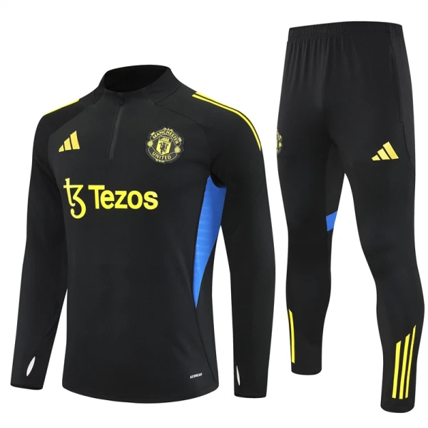 Manchester United Sweat d'Entraînement Homme 2025-26 Quart-Zip Manchester United Sweat d'Entraînement Homme 2025-26 Quart-Zip