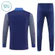 Paris Saint-Germain Sweat d'Entraînement Enfant 2025-26 Quart-Zip Navy