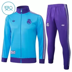 Real Madrid Ensemble Vestes d'Entraînement Enfant 2025-26 Bleue Real Madrid Ensemble Vestes d'Entraînement Enfant 2025-26 Bleue