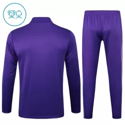 Real Madrid Sweat d'Entraînement Enfant 2025-26 Quart-Zip Violet