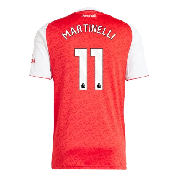 Maillot Arsenal Martinelli 11 Homme Domicile 2025-26