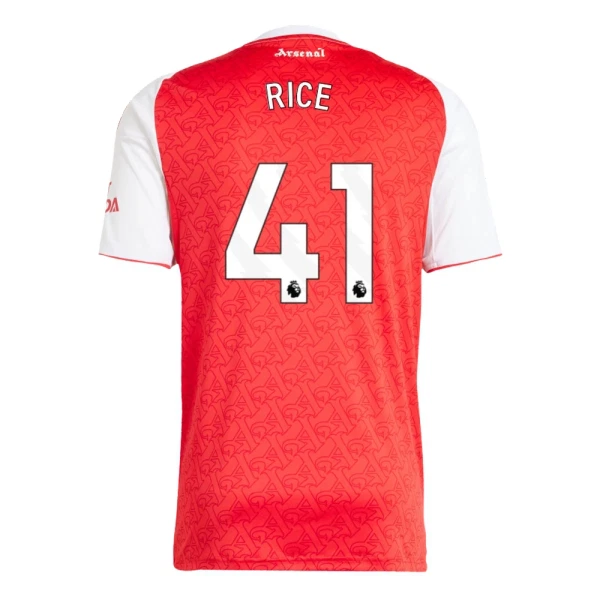 Maillot Arsenal Rice 41 Enfant Domicile 2025-26