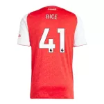 Maillot Arsenal Rice 41 Homme Domicile 2025-26