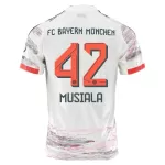 Maillot FC Bayern Munich Jamal Musiala 42 Homme Extérieur 2025-26