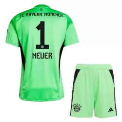 Maillot Gardien FC Bayern Munich Neuer 1 Enfant 2025-26 Verte Maillot Gardien FC Bayern Munich Neuer 1 Enfant 2025-26 Verte