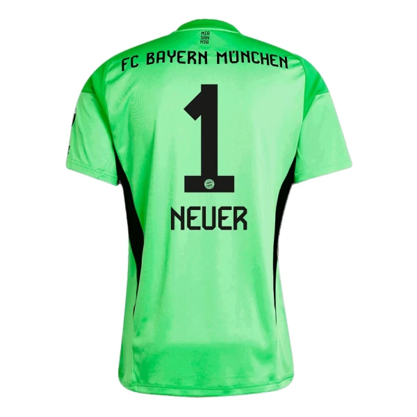 Maillot Gardien FC Bayern Munich Neuer 1 Enfant 2025-26 Verte