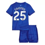 Maillot Chelsea Caicedo 25 Enfant Domicile 2025-26