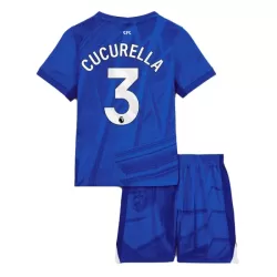 Maillot Chelsea Cucurella 3 Enfant Domicile 2025-26 Maillot Chelsea Cucurella 3 Enfant Domicile 2025-26