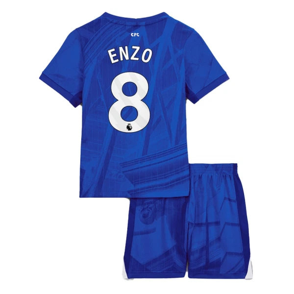 Maillot Chelsea Enzo 8 Enfant Domicile 2025-26 Maillot Chelsea Enzo 8 Enfant Domicile 2025-26