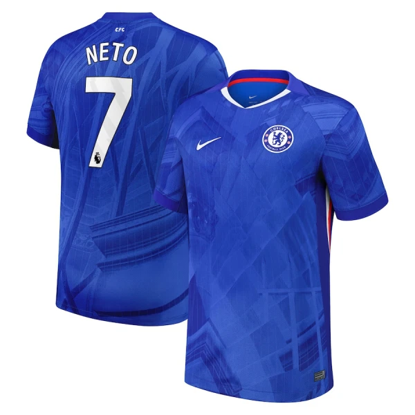 Maillot Chelsea Pedro Neto 7 Homme Domicile 2025-26 Maillot Chelsea Pedro Neto 7 Homme Domicile 2025-26