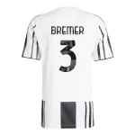 Maillot Juventus Bremer 3 Homme Domicile 2025-26