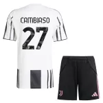 Maillot Juventus Cambiaso 27 Enfant Domicile 2025-26