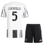 Maillot Juventus Locatelli 5 Enfant Domicile 2025-26