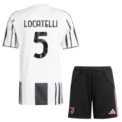 Maillot Juventus Locatelli 5 Enfant Domicile 2025-26 Maillot Juventus Locatelli 5 Enfant Domicile 2025-26