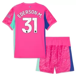 Maillot Gardien Manchester City Ederson M. 31 Enfant 2025-26 Rose Maillot Gardien Manchester City Ederson M. 31 Enfant 2025-26 Rose