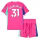 Maillot Gardien Manchester City Ederson M. 31 Enfant 2025-26 Rose Maillot Gardien Manchester City Ederson M. 31 Enfant 2025-26 Rose