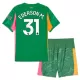 Maillot Gardien Manchester City Ederson M. 31 Enfant 2025-26 Verte Maillot Gardien Manchester City Ederson M. 31 Enfant 2025-26 Verte
