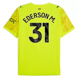 Maillot Gardien Manchester City Ederson M. 31 Homme 2025-26 Jaune Maillot Gardien Manchester City Ederson M. 31 Homme 2025-26 Jaune