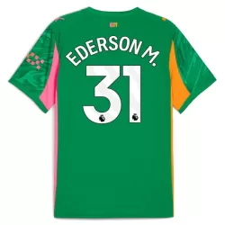 Maillot Gardien Manchester City Ederson M. 31 Homme 2025-26 Verte Maillot Gardien Manchester City Ederson M. 31 Homme 2025-26 Verte