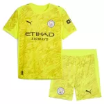 Maillot Gardien Manchester City Enfant 2025-26 Jaune