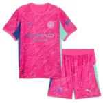 Maillot Gardien Manchester City Enfant 2025-26 Rose