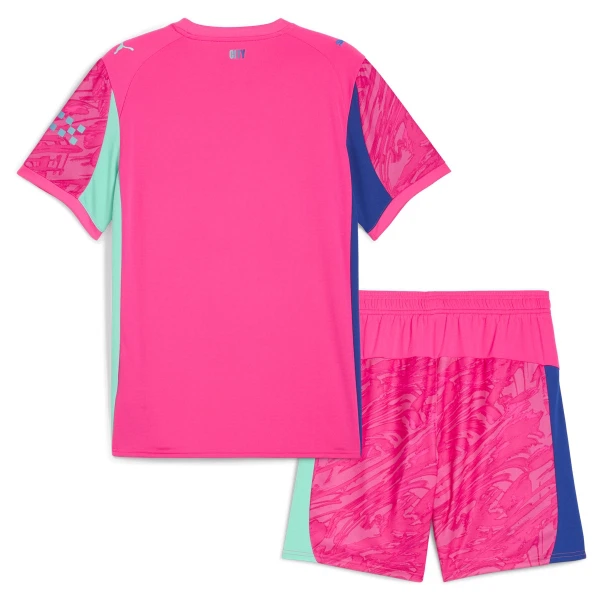 Maillot Gardien Manchester City Enfant 2025-26 Rose