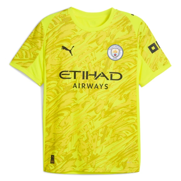 Maillot Gardien Manchester City Homme 2025-26 Jaune Maillot Gardien Manchester City Homme 2025-26 Jaune