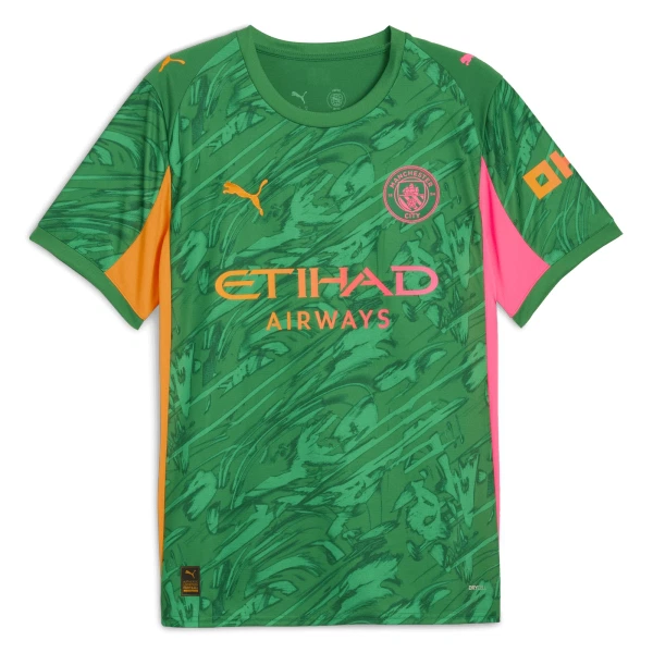 Maillot Gardien Manchester City Homme 2025-26 Verte Maillot Gardien Manchester City Homme 2025-26 Verte