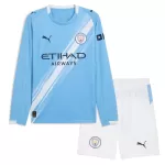 Maillot Manches Longues Manchester City Enfant Domicile 2025-26