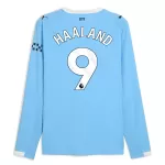 Maillot Manches Longues Manchester City Haaland 9 Homme Domicile 2025-26