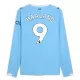 Maillot Manches Longues Manchester City Haaland 9 Homme Domicile 2025-26 Maillot Manches Longues Manchester City Haaland 9 Homme Domicile 2025-26