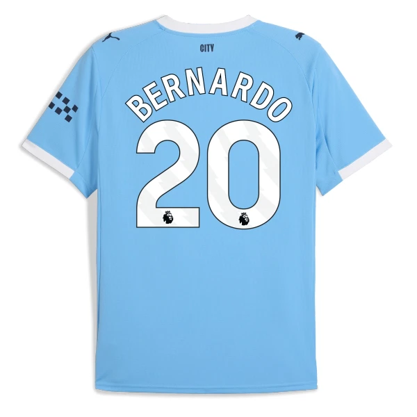 Maillot Manchester City Bernardo 20 Homme Domicile 2025-26 Maillot Manchester City Bernardo 20 Homme Domicile 2025-26