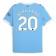 Maillot Manchester City Bernardo 20 Homme Domicile 2025-26 Maillot Manchester City Bernardo 20 Homme Domicile 2025-26