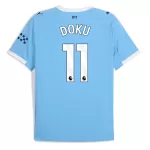 Maillot Manchester City Doku 11 Homme Domicile 2025-26