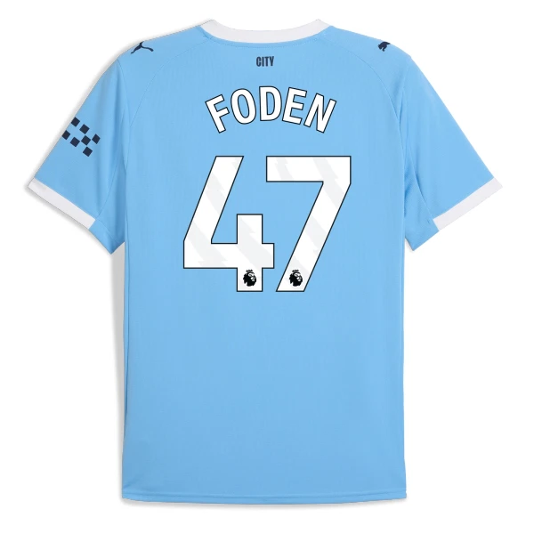 Maillot Manchester City Foden 47 Homme Domicile 2025-26 Maillot Manchester City Foden 47 Homme Domicile 2025-26