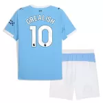 Maillot Manchester City Grealish 10 Enfant Domicile 2025-26