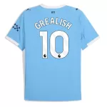 Maillot Manchester City Grealish 10 Homme Domicile 2025-26