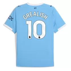 Maillot Manchester City Grealish 10 Homme Domicile 2025-26 Maillot Manchester City Grealish 10 Homme Domicile 2025-26